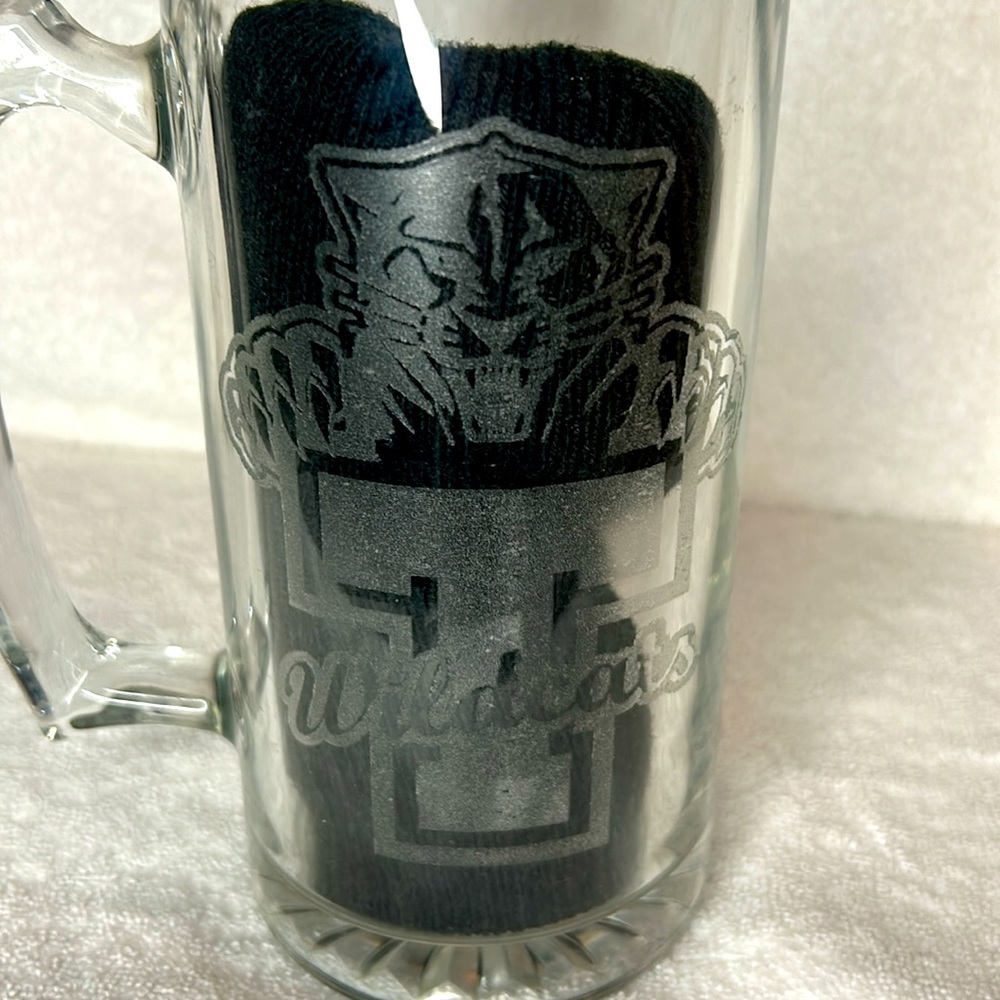KENTUCKY WILDCATS  Etched Beer Stein -7” Tall